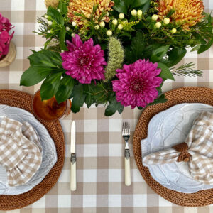 Homes&Seasons - Truffles Beige Tablecloth