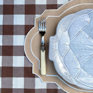 Homes&Seasons - Truffles Brown Tablecloth